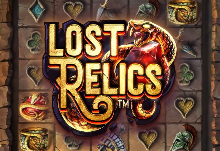 Lost Relics - NetEnt slot at Delrio Casino Casino