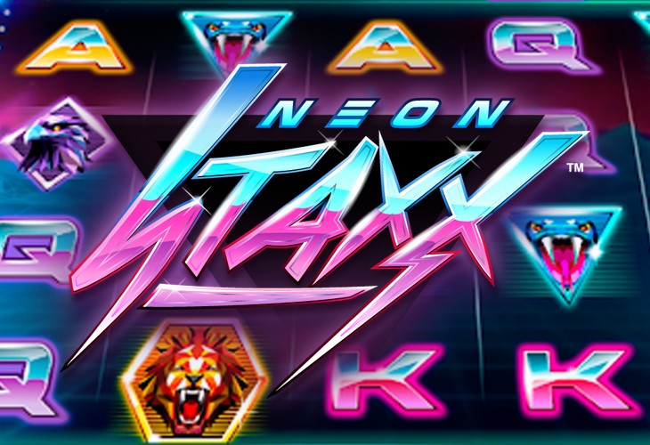 Neon Staxx - NetEnt slot at Delrio Casino Casino