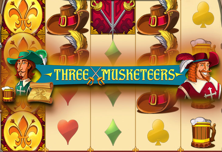 Three Musketeers - Red Tiger Gaming slot at Delrio Casino Casino